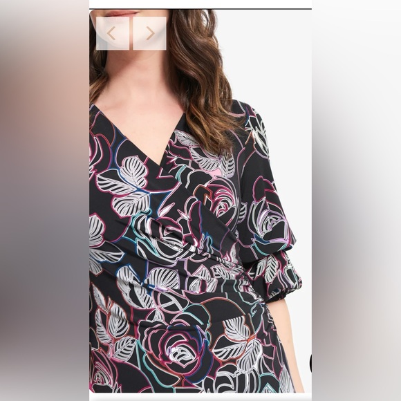 NWOT Joseph Ribkoff Flora Dress - Picture 4 of 9